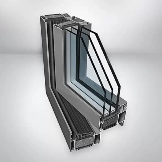Okno aluminiowe Solar Intelligent z technologią solarną
