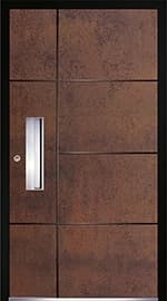 Drzwi aluminiowe Exclusive Line Model SK01 Corten