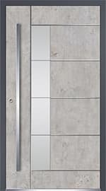 Drzwi aluminiowe Exclusive Line Model SK04 Concrete