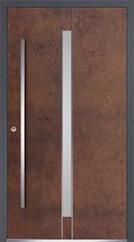 Drzwi aluminiowe Exclusive Line Model SK05 Corten